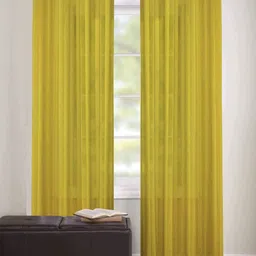 Dekor World Multicoloured Set of 2 Sheer Door Curtain-33