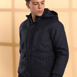 Campus Sutra Men Windcheater Biker Jacket-picture-47