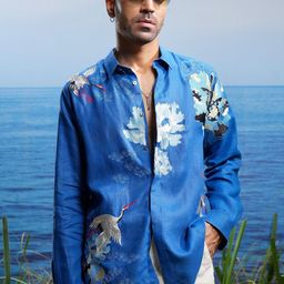 ASUKA Men Opaque Printed Casual Shirt-image-73