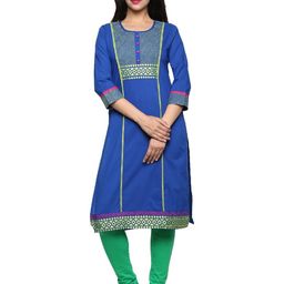 Inara Robes Women Cotton Kurtas-image-18