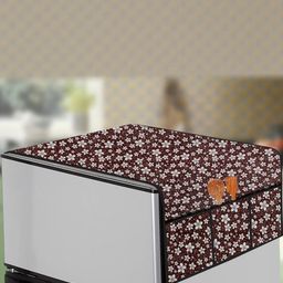 The Furnishing Tree White Plastic Refrigerator Cover-image-91