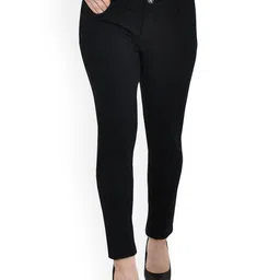 LINARIA Women Classic Slim Fit Slash Knee Jeans-picture-40