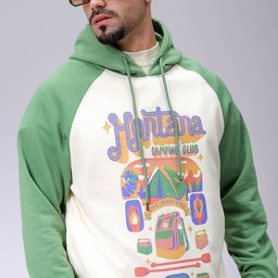 The Indian Garage Co Men Printed Hooded Sweatshirt-image-43
