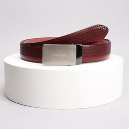 Allen Solly Men Printed Leather Belt WithSlider Buckle-image-43