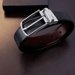 Hayes London Men Textured Leather Reversible Formal Belt-image-74