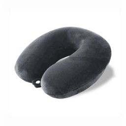Myntra Elegant Homes Grey Cotton Filled U-Shaped Travel Pillow-36