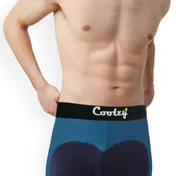 COOLZY Pack Of 3 Color Block Antibacterial Trunks - SEOCSOTNK3K509-S image 2