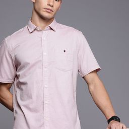Louis Philippe Jeans Pure Cotton Slim Fit Casual Shirt-picture-11