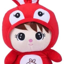 RABBIT_DOLL_SOFT_TOYS(RED YELLOW PINK) - 30 cm-27