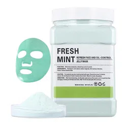 CEMA Fresh Mint Refresh Face & Oil- Control Jelly Mask - 650 g-14