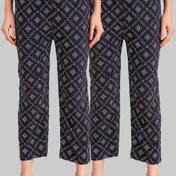 TRENDY WORLD Pack of 2 Printed Pyjamas-image-62