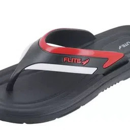 FLITE Men Textured Slip-On Open Toe T-Strap Flip Flops image 4