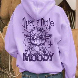 KASHIAN Women Animal Graphic Printed Full Sleeve Hooded Sweatshirt-picture-24
