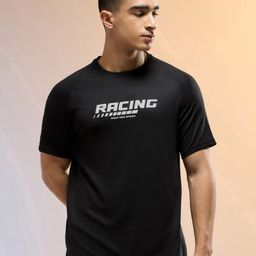 Technosport Typography Printed Round Neck Anti Static Technocool+ Slim Fit T-Shirt-image-84
