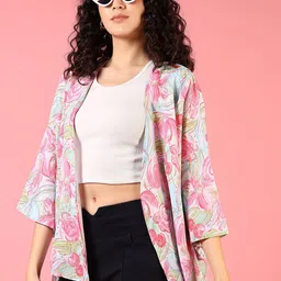 LIMEROAD Women Printed Shrug-image-66