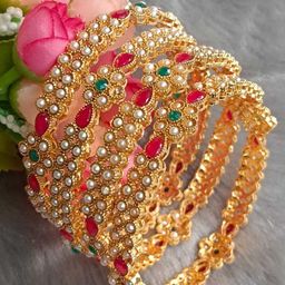 DENICRAAS Women Alloy Bangles-33