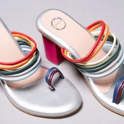 Dhaga Women Striped Slip-On Sneakers-image-41