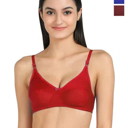 Samvar Multi Cotton Non-Wired Non Padded Minimizer Bra-picture-28