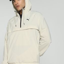 Puma Utility Brand Logo Printed Packable Hooded Jacket-35