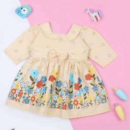Macwin Floral Print Fit & Flare Dress-40