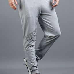 HRX by Hrithik Roshan Men Brand Logo Printed Mid Rise Jogger-picture-2