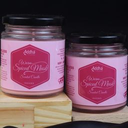 Shraddha Creation Set of 2 Pure Soy Wax Scented Jar Candles image 2