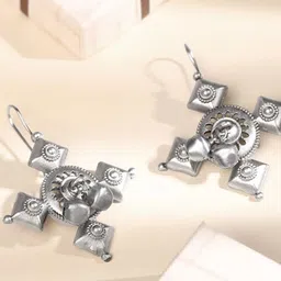 Cierra Contemporary Drop Earrings-16