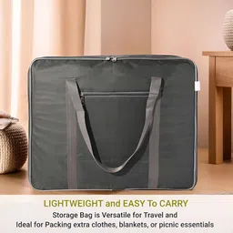 Aura Navy Grey Multi-Utility Organiser Bag With Handle image 2