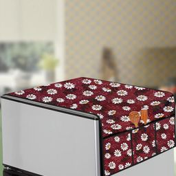 The Furnishing Tree White Printed Refrigerator Cover-image-87