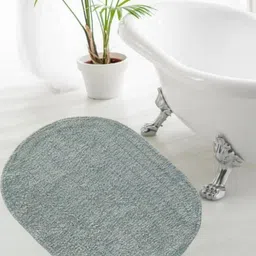 Aura Blue Textured Anti-Skid Bath Rugs-image-75