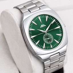 DOUBLERUN Men Dial & Bracelet Style Straps Analogue Multi Function Watch H05NMT-813-9