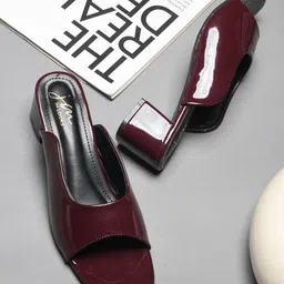 JM Looks Party Block Sandals-46