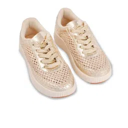 HAMSTER LONDON Women Textured PU Sneakers-picture-35
