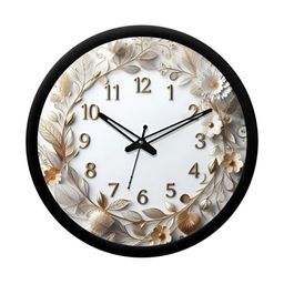 Aura Multicoloured & Multicoloured Printed Contemporary Wall Clock-42