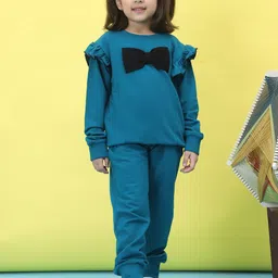 Baawri Girls Pure Cotton Top With Joggers-image-28
