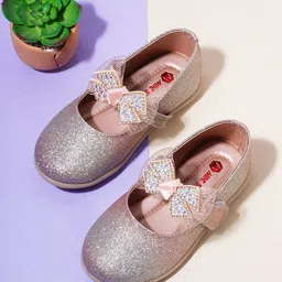 Minesole Girls Embellished Synthetic Leather Ballerinas Flats-picture-17