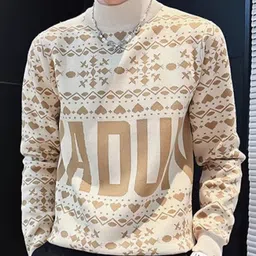 StyleCast x Revolte Men Geometric Printed Pullover Sweater-picture-46