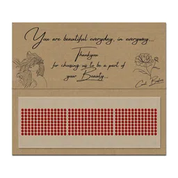 Comet Busters Bindiful Set Of 5 Daily Wear Traditional Bindis- Red image 2