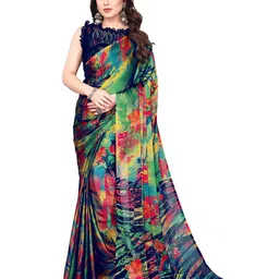 MAGNEITTA Pure Chiffon Saree-picture-38