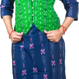 Striped Women Waistcoat-image-69