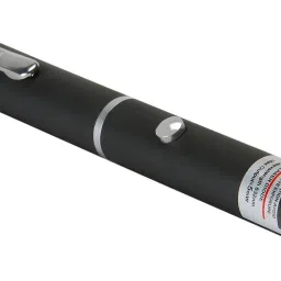 GROMITE 5 in 1 Multi Green Ray Laser Pointer Light Visible Beam with Star Head Caps image 2