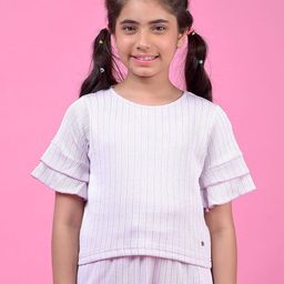 Crimsoune Club Girls Striped Cotton Top-image-94
