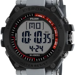 FELIZER Men Patterned Dial & Textured Straps Analogue and Digital Watch image 5