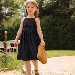 StyleCast x Revolte Girls Shoulder Straps Fit & Flare Dress-image-73