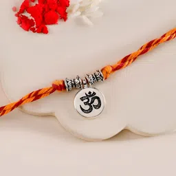 Myntra Elegant Homes Set Of 3 Rakhi With Roli Chawal & Greetings Card-image-50