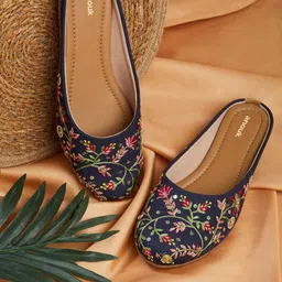 Anouk Women Embellished Ethnic Mules Flats-image-54