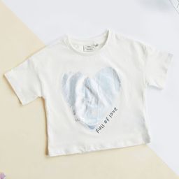 Juniors by Babyshop Girls Printed Cotton Round Neck Top-picture-24
