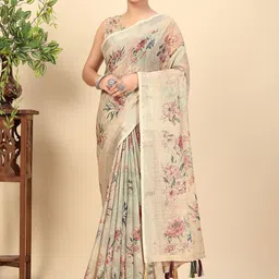 J 6 DESIGNER Floral Printed Saree-picture-42