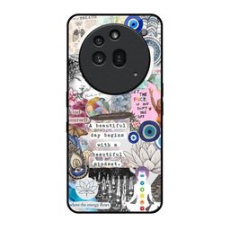 QRIOH Divine Flow Printed Nothing Phone 3a Pro Glass Back Case Mobile Accessories-image-88