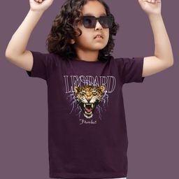 NUSYL Boys Graphic Printed Round Neck Cotton T-shirt-image-37